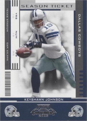 2005 Playoff Contenders Keyshawn Johnson #28