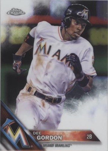 2016 Topps Chrome - Dee Gordon #54
