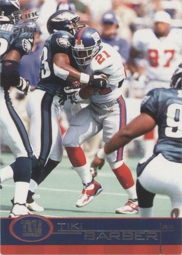 2001 Pacific Tiki Barber #276