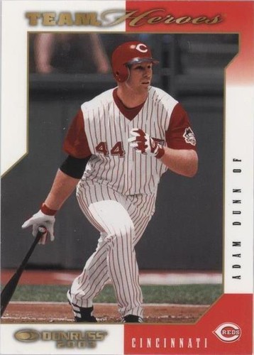 2003 Donruss Team Heroes - Adam Dunn #134