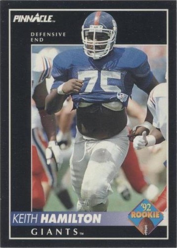 1992 Pinnacle Keith Hamilton #322