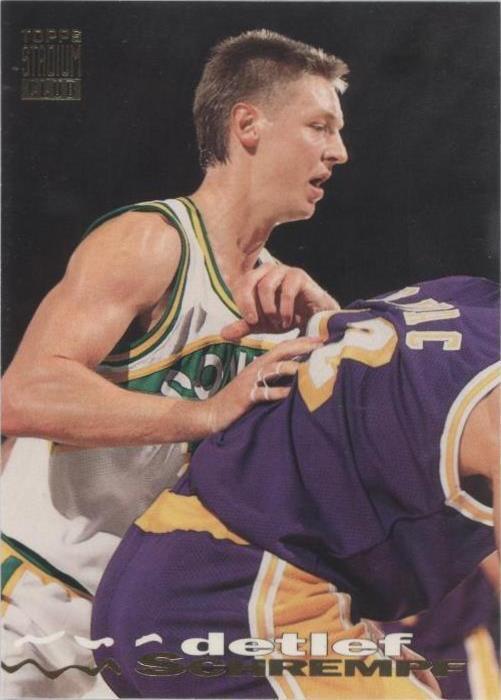 1993-94 Topps Stadium Club - Detlef Schrempf #297
