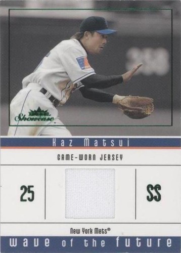 2005 Fleer Showcase - Kazuo Matsui #WF-KM