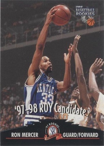 1997 Score Board Rookies - Ron Mercer #58