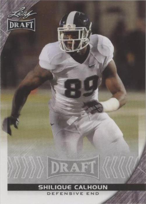 2016 Leaf Draft Shilique Calhoun #80