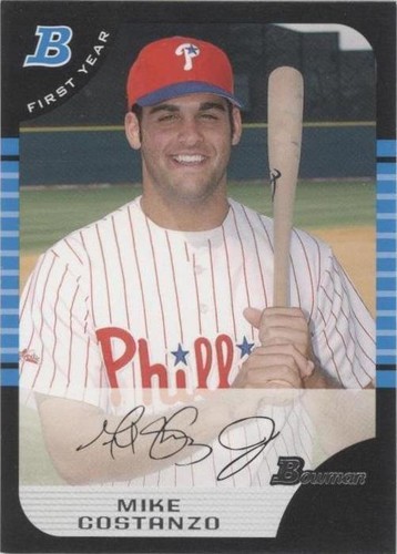 2005 Bowman Draft Picks & Prospects - Mike Costanzo #BDP89