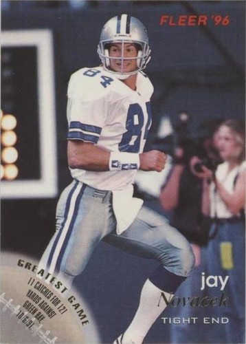 1996 Fleer Jay Novacek #35