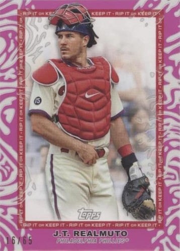 2022 Topps Rip - J.T. Realmuto #93