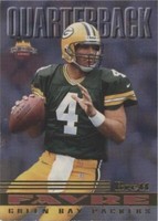1997 Score Board Playbook Brett Favre #4