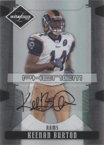2008 Leaf Limited Keenan Burton #254