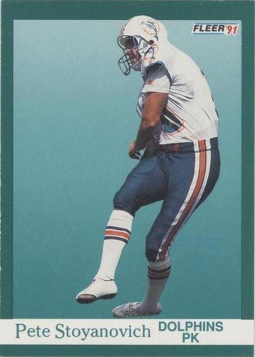 1991 Fleer Pete Stoyanovich #132