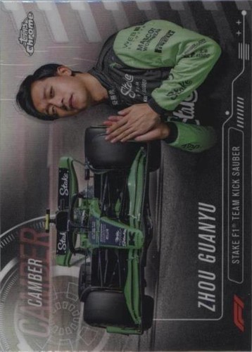 2024 Topps Chrome Formula 1 - Zhou Guanyu #CAM-8