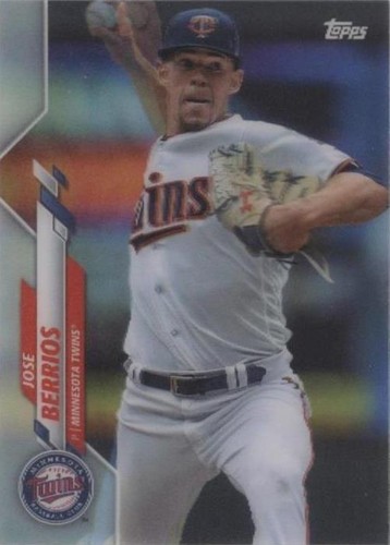 2020 Topps 3D Lenticular - José Berríos #124