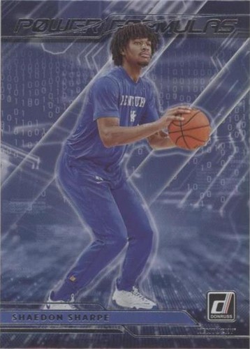 2022-23 Panini Chronicles Draft Picks - Shaedon Sharpe #PF-SSH