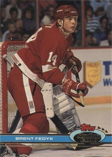 1991-92 Topps Stadium Club - Brent Fedyk #238