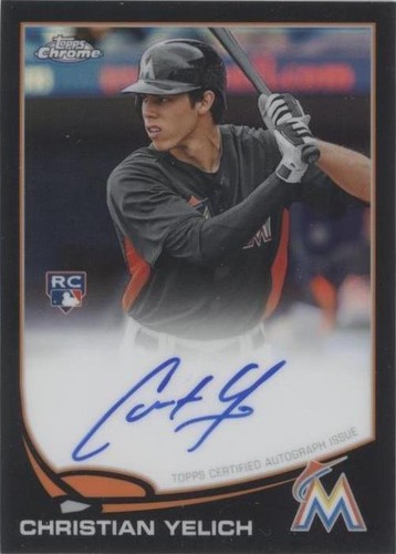 2013 Topps Chrome - Christian Yelich #CY