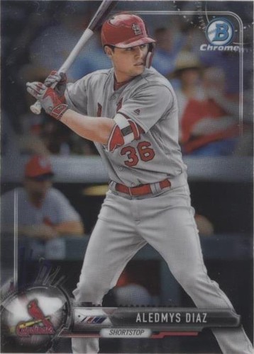 2017 Bowman Chrome - Aledmys Diaz #71