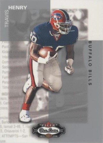 2002 Fleer Box Score Travis Henry #58