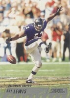 2002 Topps Stadium Club Ray Lewis #74