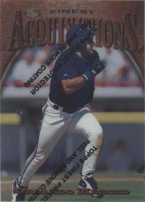 1997 Topps Finest - Orlando Merced #196