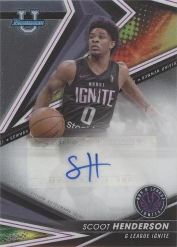 2022-23 Bowman University Best - Scoot Henderson #BOA-SH