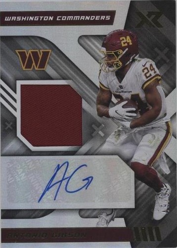 2022 Panini XR Antonio Gibson #AUS-AG