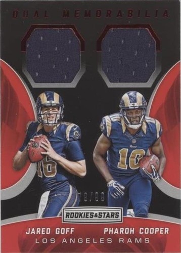 2016 Panini Rookies & Stars Jared Goff Pharoh Cooper #13