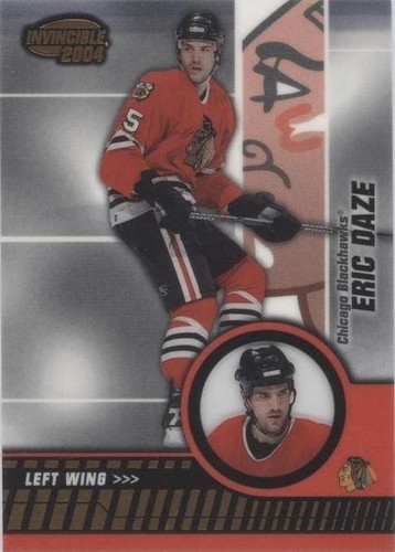 2003-04 Pacific Invincible - Eric Daze #17