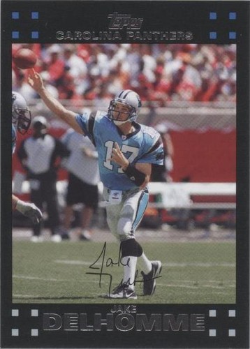 2007 Topps Jake Delhomme #8