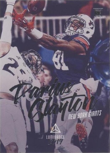 2019 Panini Luminance Darius Slayton #196
