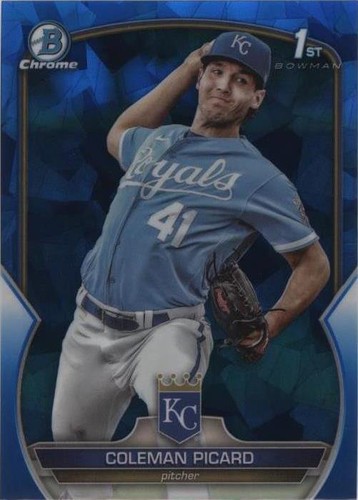 2023 Bowman Chrome Draft Sapphire Edition - Coleman Picard #BDC-161