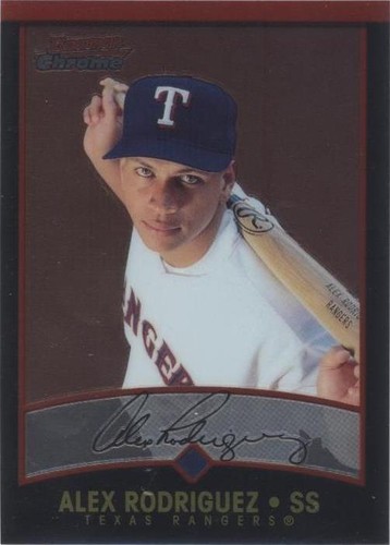 2001 Bowman Chrome - Alex Rodriguez #103