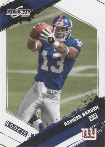 2009 Score Ramses Barden #387