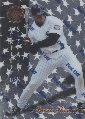 1997 Pinnacle Certified - Frank Thomas #148