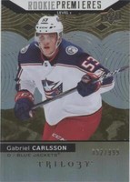 2017-18 Upper Deck Trilogy - Gabriel Carlsson #61