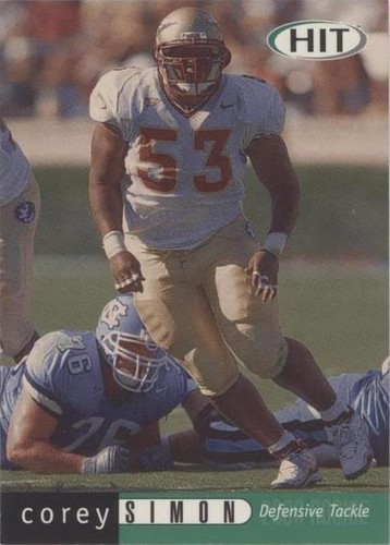2000 Sage Hit Corey Simon #35