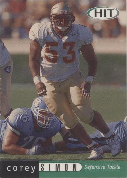 2000 Sage Hit Corey Simon #35
