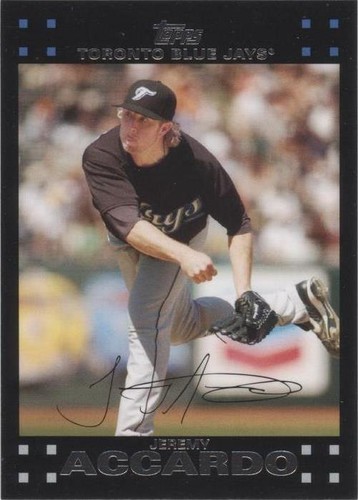 2007 Topps Updates & Highlights - Jeremy Accardo #UH117