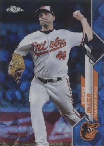 2020 Topps Chrome Update Series Sapphire Edition - Richard Bleier #U-160