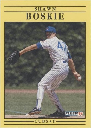 1991 Fleer - Shawn Boskie #416