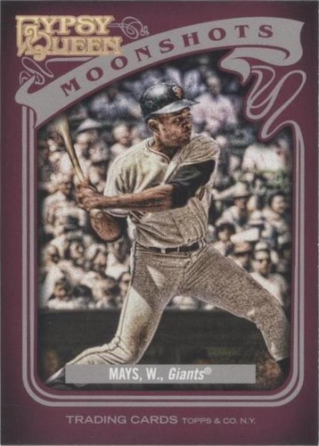 2012 Topps Gypsy Queen - Willie Mays #MS-WM