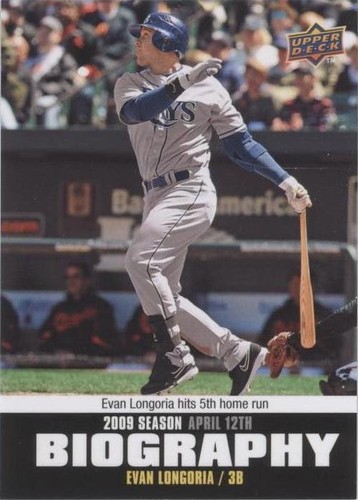 2010 Upper Deck - Evan Longoria #SB-8
