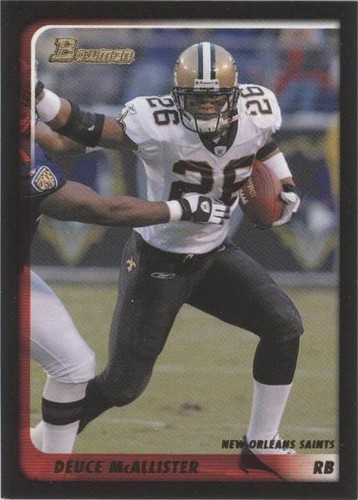 2003 Bowman Deuce McAllister #76