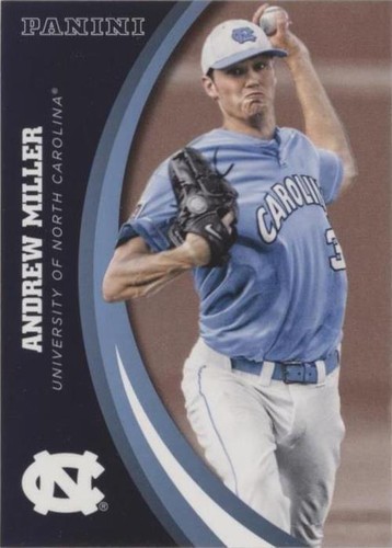2016 Panini North Carolina Tar Heels - Andrew Miller #23