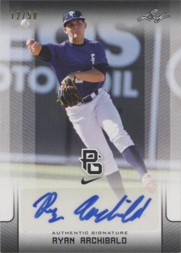 2017 Leaf Perfect Game National Showcase - Ryan Archibald #BA-RA2