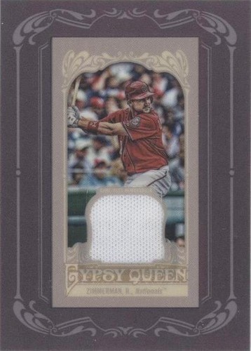 2012 Topps Gypsy Queen - Ryan Zimmerman #GQMR-RZ
