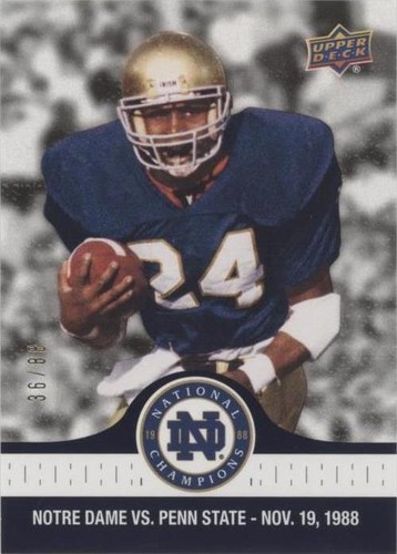 2017 Upper Deck Notre Dame 1988 Championship Mark Green #76