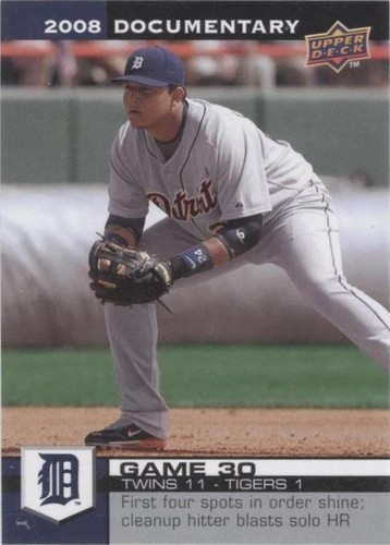 2008 Upper Deck Documentary - Miguel Cabrera #710