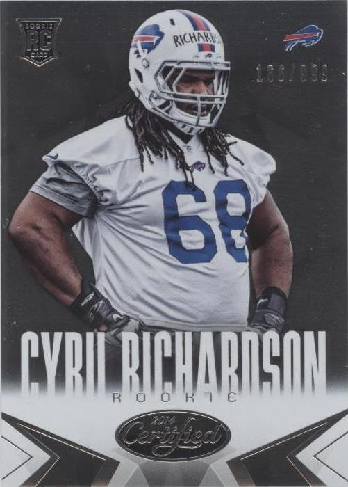 2014 Panini Certified Cyril Richardson #114