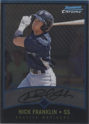 2011 Bowman Chrome - Nick Franklin #BCT4